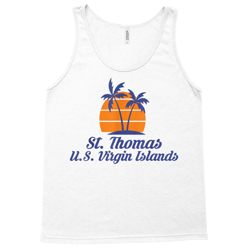 St. Thomas Us Virgin Islands Caribbean Beach Travel Country T Shirt Tank Top by AdvaitaLanderos | Artistshot