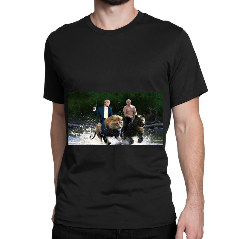 Trump And Putin Ride Classic T-shirt by time5803 | Artistshot