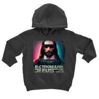 Vintage Cyberpunk Jesus Futuristic Religious Christian Punk T Shirt Toddler Hoodie | Artistshot