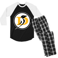 Dominican Penguins Men's 3/4 Sleeve Pajama Set | Artistshot