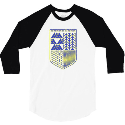 Destiny Grimoire Crest Destiny 3/4 Sleeve Shirt Designed By Kaosijo