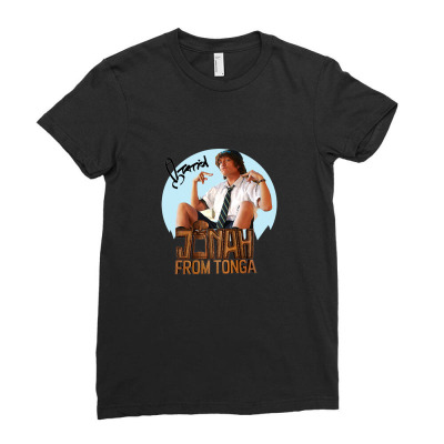 Jonah From Tonga Ladies Fitted T-shirt Designed By Soejoon