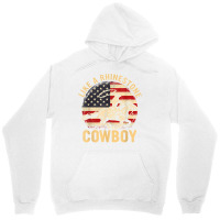 Vintage Western Life Rodeo Usa Flag Like A Rhinestone Cowboy T Shirt Unisex Hoodie | Artistshot