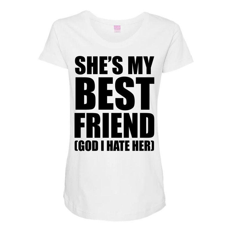 Custom Womens She's My Best Friend 