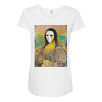 Vandalized Mona By Kid Vandal Pullover Hoodie Maternity Scoop Neck T-shirt | Artistshot