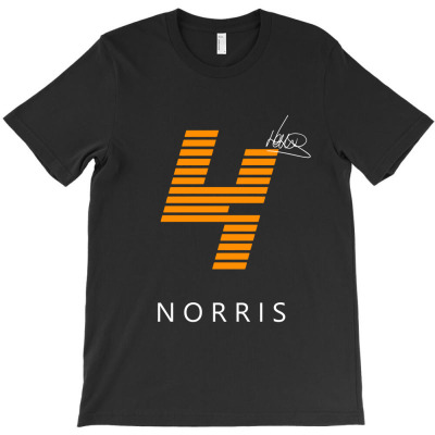 F1 Lando Norris Shirt Design (black) Classic T Shirt T-shirt Designed By Erna Mariana