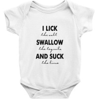 Lick The Salt Baby Bodysuit | Artistshot