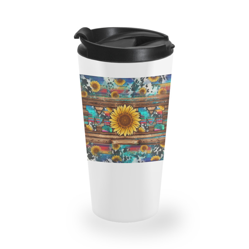 Sunflower Western Mom Travel Mug | Artistshot