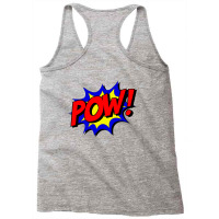 Pow Comic Comic Book Fight Racerback Tank | Artistshot