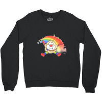 Nothing Is Real God Is Dead Faded 80s Nihilist Rainbow Design   Nothin Crewneck Sweatshirt | Artistshot