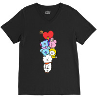 Kpop Sticker   Shooky And Cooky V-neck Tee | Artistshot