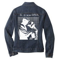 Dns (light Design) Ladies Denim Jacket | Artistshot