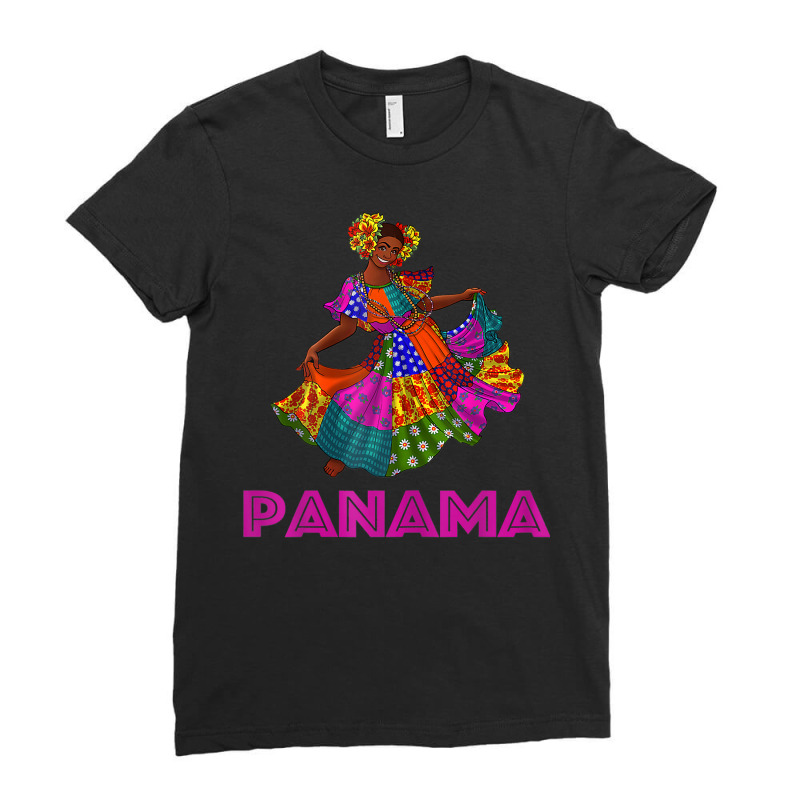 Panamanian Cultural Tourist Tee, Panama Pride & Heritage T Shirt Ladies Fitted T-Shirt by graftmshindeatw | Artistshot