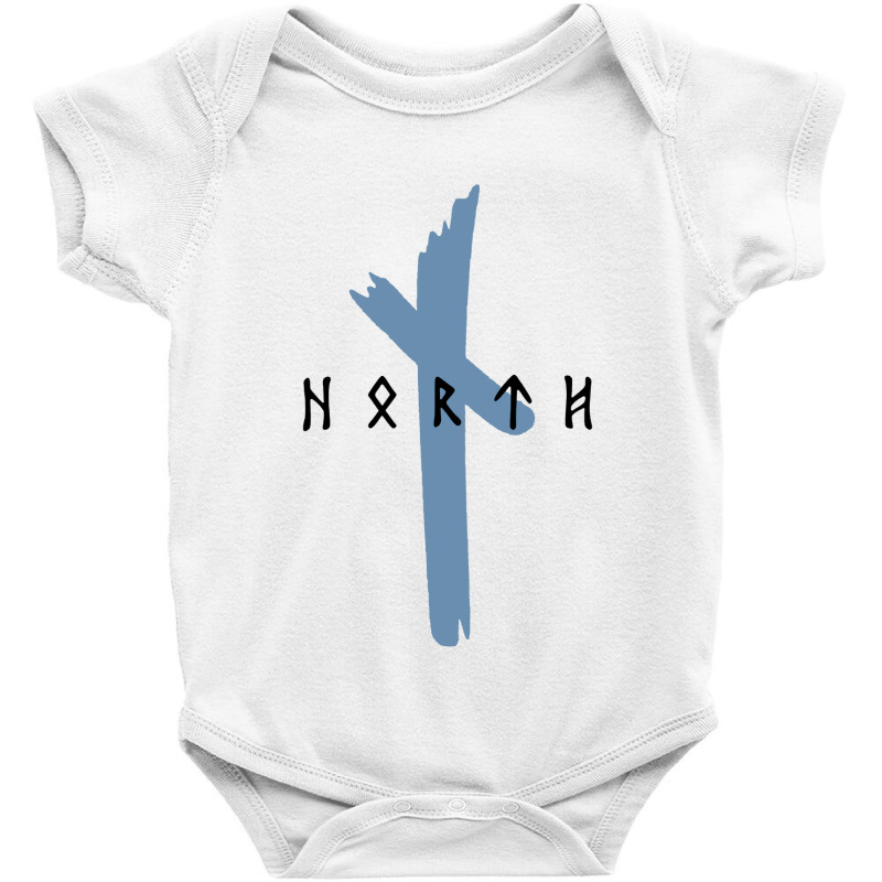 Original Runes Merchandising Vikings Baby Bodysuit | Artistshot