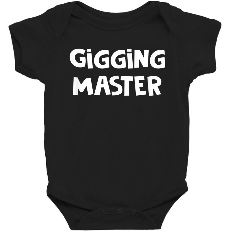 Gigging Master Funny Frog Flounder Fishing Gig T Shirt Baby Bodysuit | Artistshot