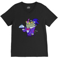 Character Animated Frankie Woman Mens My Favorite V-neck Tee | Artistshot