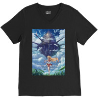 Sword Art Online Progressive V-neck Tee | Artistshot