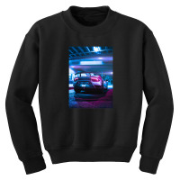 Car Neon Retro Youth Sweatshirt | Artistshot