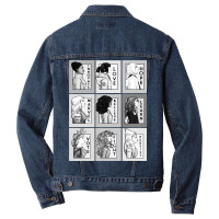 They Are Series Collage Men Denim Jacket | Artistshot