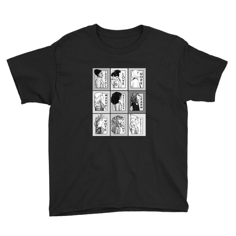 They Are Series Collage Youth Tee | Artistshot