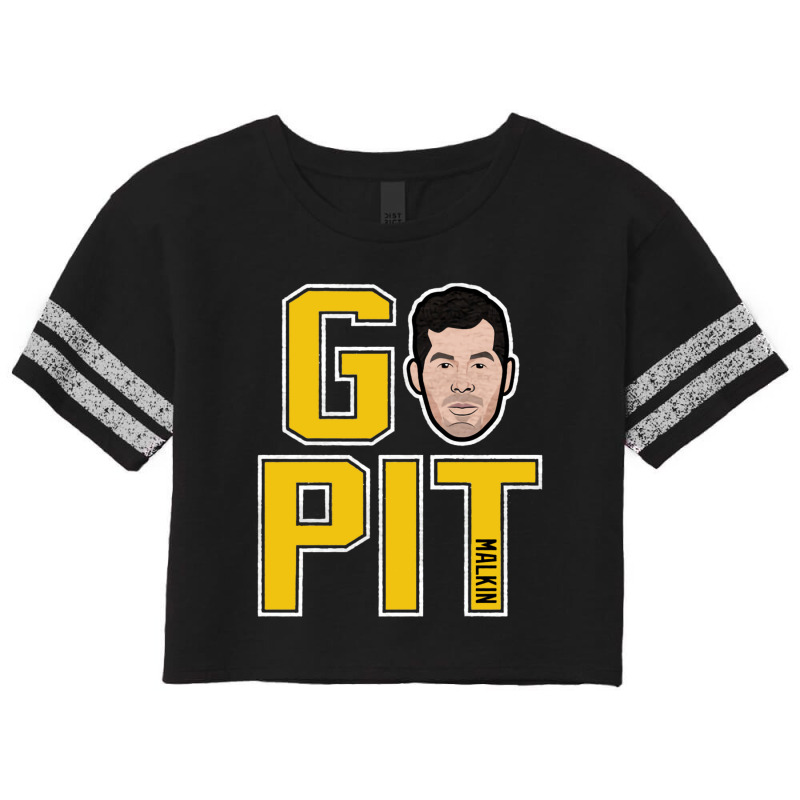 Evgeni Malkin Go Pit Scorecard Crop Tee by kr205 | Artistshot