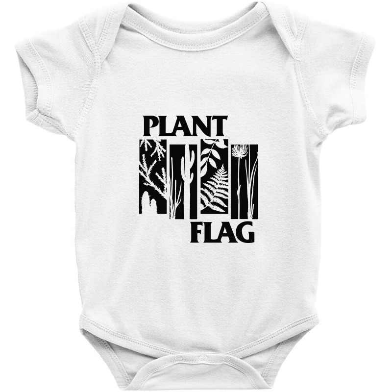 Plant & Flag Baby Bodysuit by frizidan | Artistshot