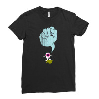 Big Ups Ladies Fitted T-shirt | Artistshot