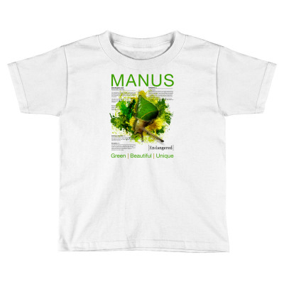 Emerald Green Snail Toddler T-shirt Designed By Clintgfx