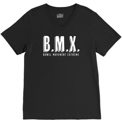 Bowel Movement Extreme V-neck Tee Designed By Ditreamx