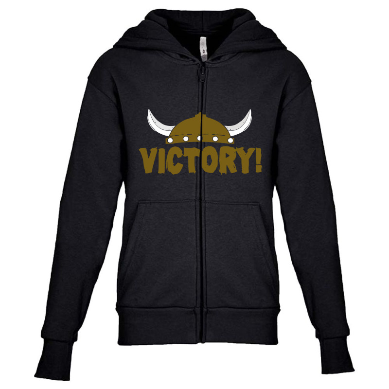 Entourage Viking Victory Youth Zipper Hoodie | Artistshot