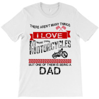 This Dad Loves Motorcycles T-shirt | Artistshot