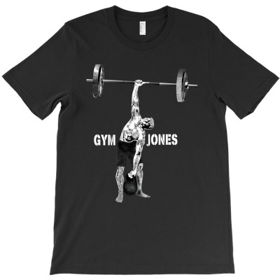 Gym Jones T-shirt By Flupluto - Artistshot