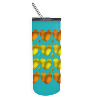 Hearts Skinny Tumbler | Artistshot