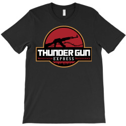 Custom Thunder Gun Express T-shirt By 