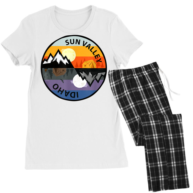 Custom Retro Vintage Sun Valley, Idaho Souvenir T Shirt Women's