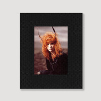 Mylène Farmer Portrait Canvas Print | Artistshot