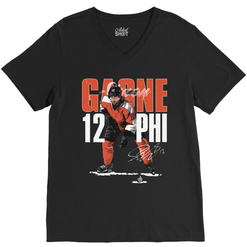 Simon Gagne Bold V-neck Tee | Artistshot