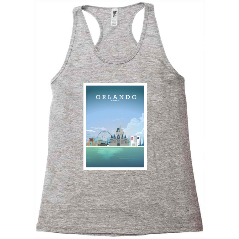 Travel - Beautiful Florida City Racerback Tank by Rcarrollsh | Artistshot