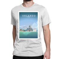 Travel - Beautiful Florida City Classic T-shirt | Artistshot