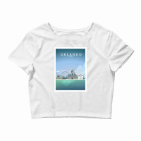 Travel - Beautiful Florida City Crop Top | Artistshot