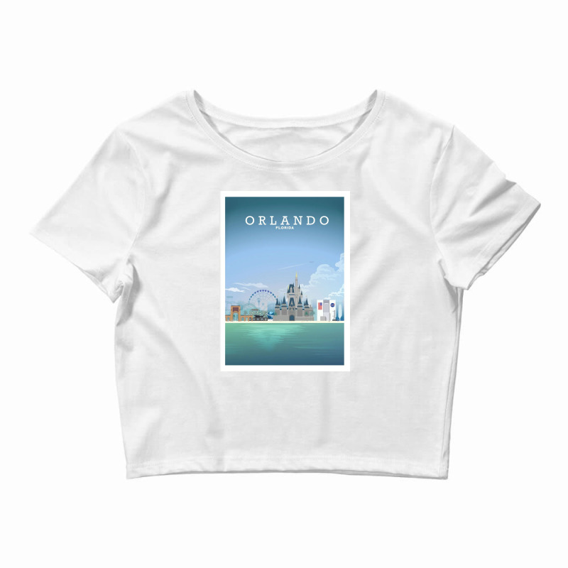 Travel - Beautiful Florida City Crop Top by Rcarrollsh | Artistshot