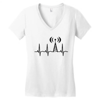 Dad Ham Radio Women's V-neck T-shirt | Artistshot