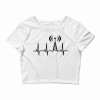 Dad Ham Radio Crop Top | Artistshot