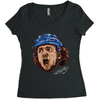 Artemi Panarin Scream Women's Triblend Scoop T-shirt | Artistshot