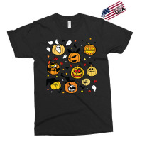 Halloween Pumpkins Face T  Shirt Halloween Pumpkin Lanterns T  Shirt Exclusive T-shirt | Artistshot