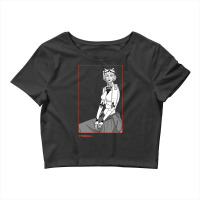 Mask The Bionic Woman For Men Women Crop Top | Artistshot