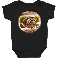 American Football Round Earrings Baby Bodysuit | Artistshot