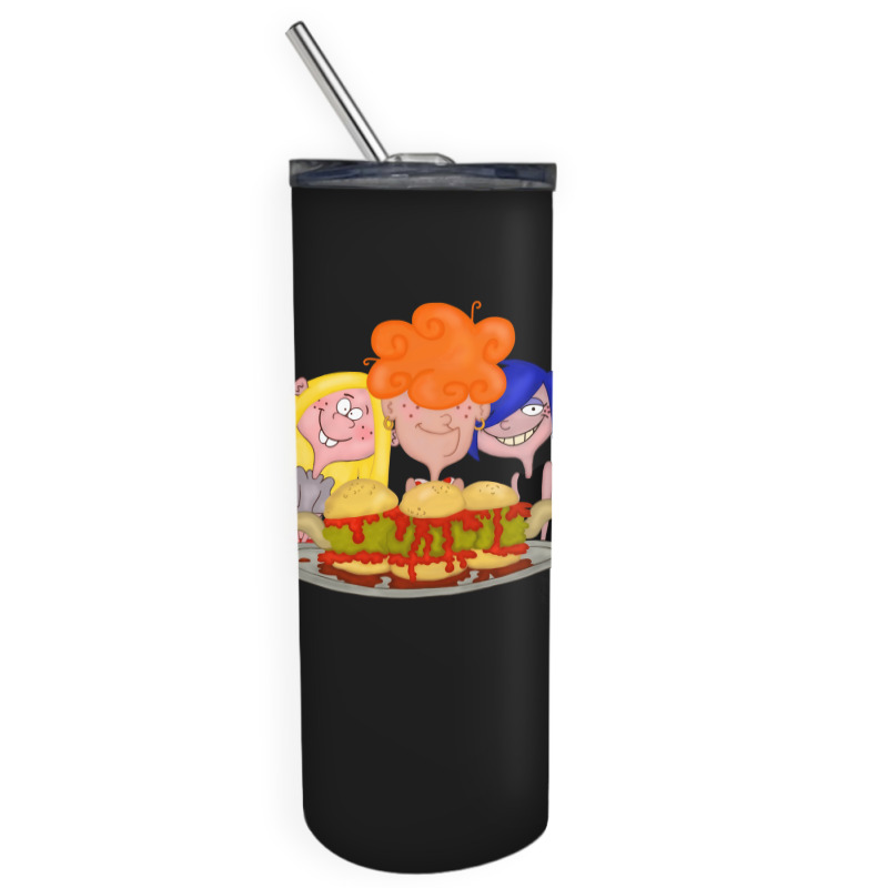 Day Gift Cheerleader Orange Mens My Favorite Skinny Tumbler | Artistshot