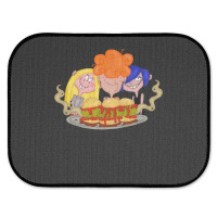 Day Gift Cheerleader Orange Mens My Favorite Rear Car Mat | Artistshot