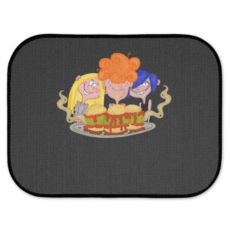 Day Gift Cheerleader Orange Mens My Favorite Rear Car Mat | Artistshot